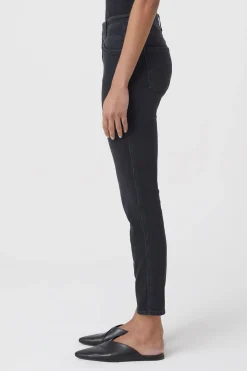 Skinny Pusher Black Denim