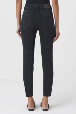Skinny Pusher Black Denim