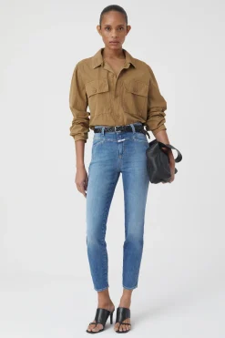 Skinny Pusher Blue Denim