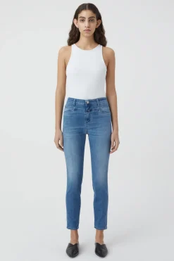 Skinny Pusher Blue Denim