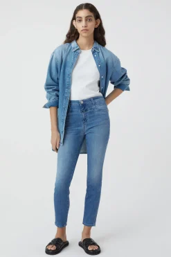 Skinny Pusher Blue Denim