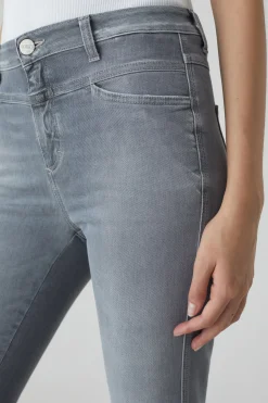 Skinny Pusher Grey Denim