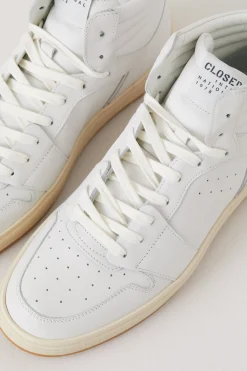 Sneaker High En Cuir Nappa