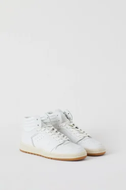 Sneaker High En Cuir Nappa
