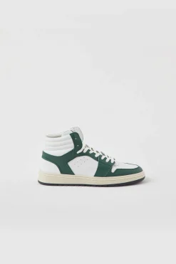 Sneakers En Cuir Nappa