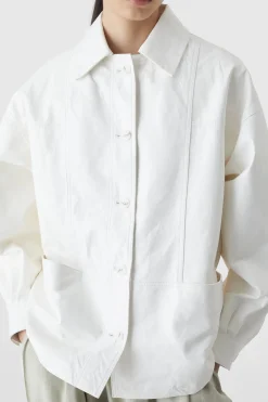 Surchemise En Cuir Nappa