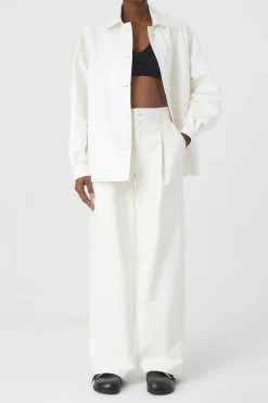 Surchemise En Cuir Nappa