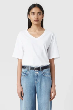 T-Shirt Basique A Col En V