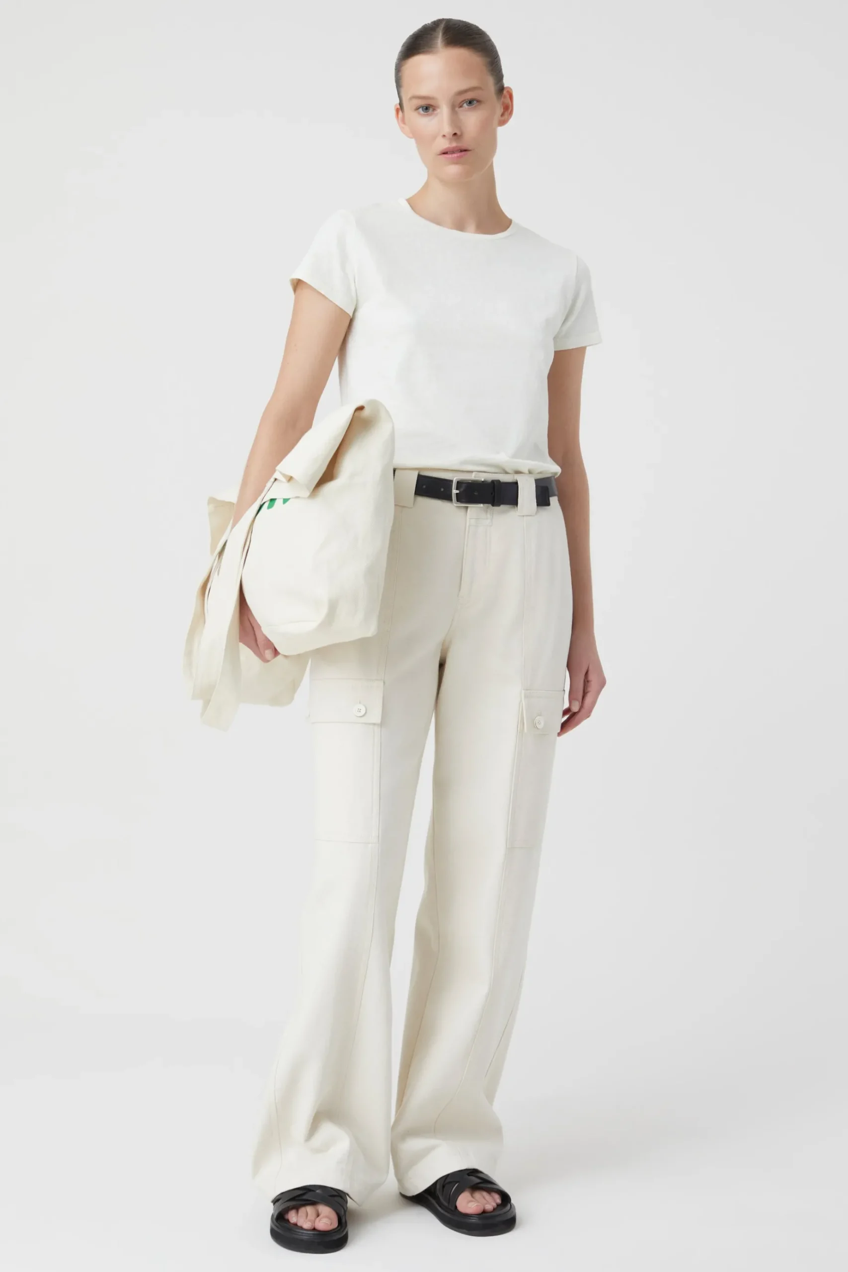 T-Shirt Basique En Coton