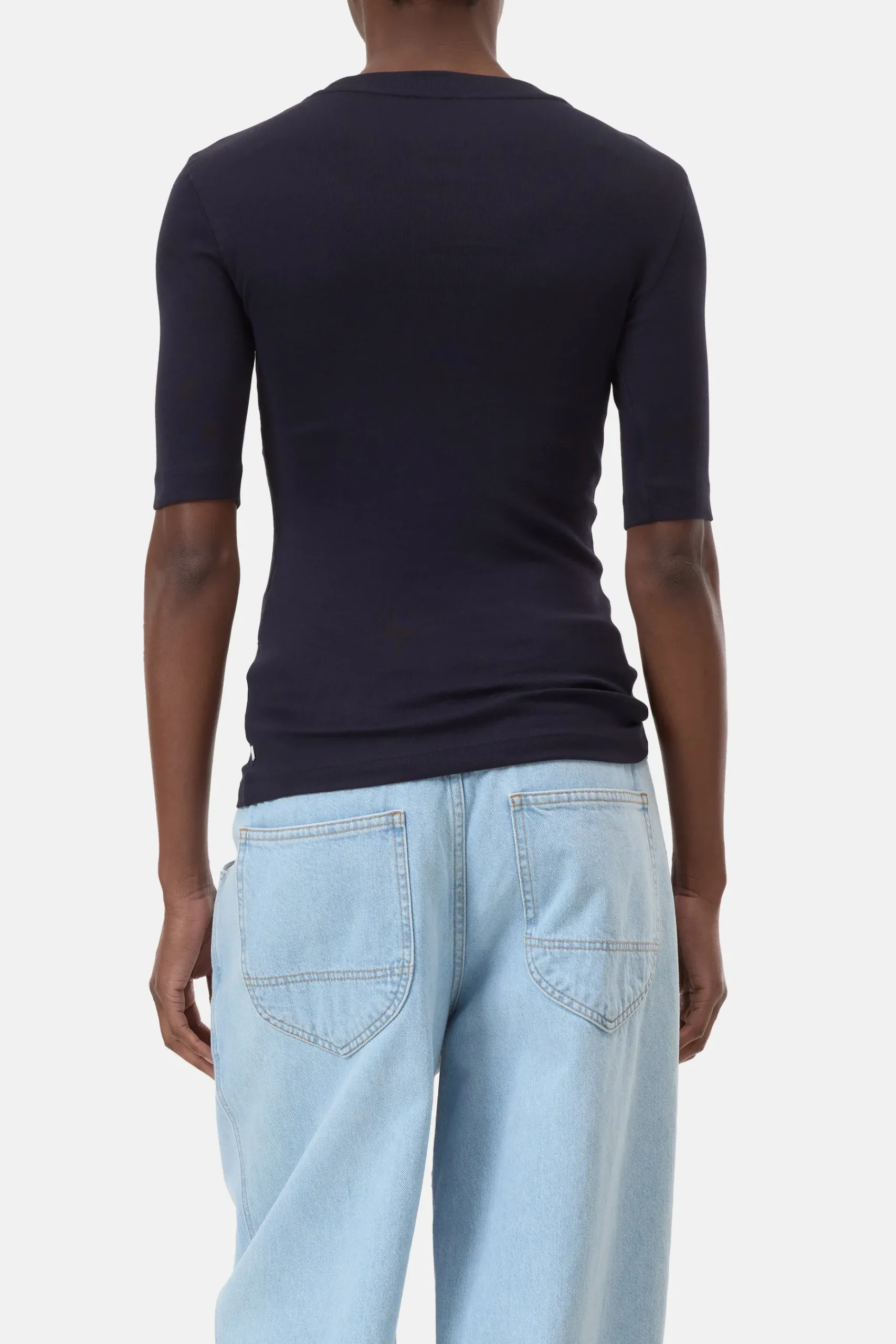T-Shirt En Coton & Modal