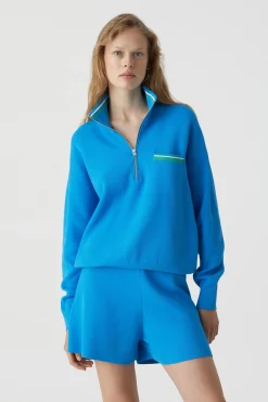Turtleneck A Demi-Zip