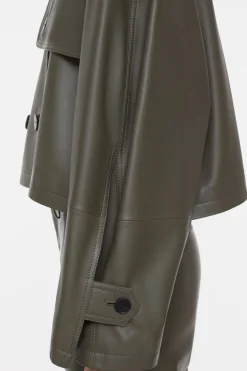 Veste Courte En Cuir