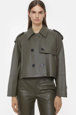 Veste Courte En Cuir